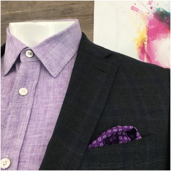 Tommy Hilfiger Mens Blazer Sport Coat Two Button Jacket Wool‎ 40R Casual Suits - Picture 4 of 13